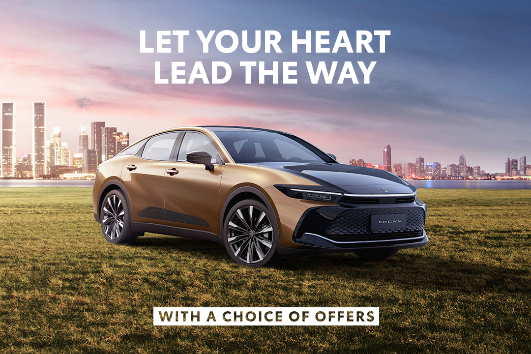 Let your heart lead the way with the Toyota Crown