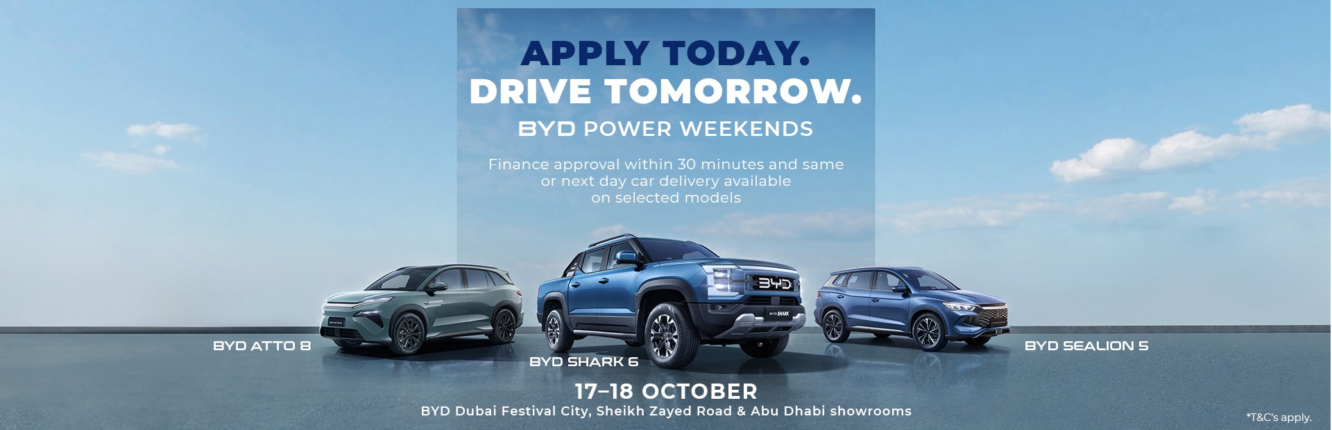 BYD Power Weekends