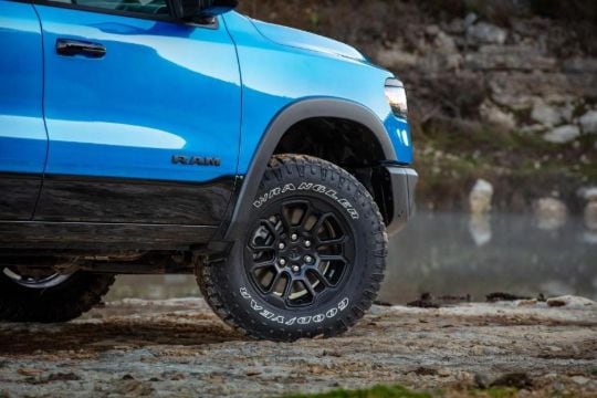 RAM engine with hood open to show how to keep your engine from overheating