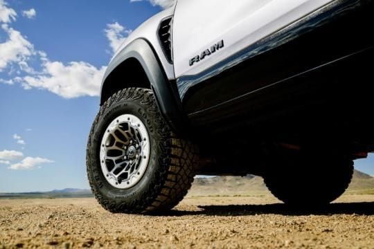 RAM engine with hood open to show how to keep your engine from overheating