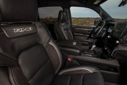 RAM engine with hood open to show how to keep your engine from overheating