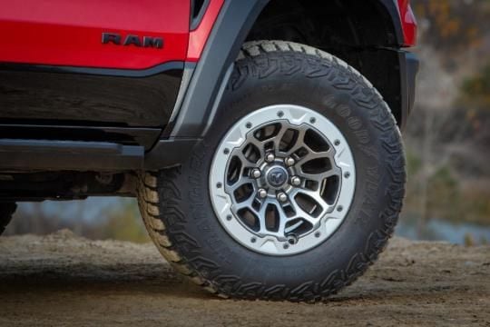 RAM engine with hood open to show how to keep your engine from overheating