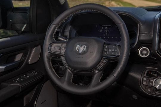 RAM engine with hood open to show how to keep your engine from overheating