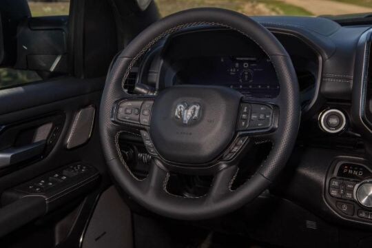 RAM engine with hood open to show how to keep your engine from overheating