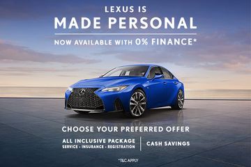 Exclusive benefits with the Lexus IS