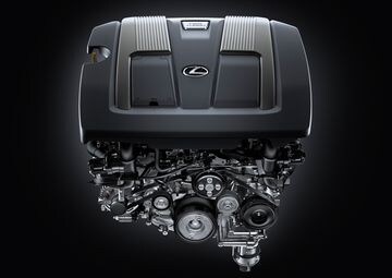 416-HORSEPOWER TWIN-TURBO V6 ENGINE
