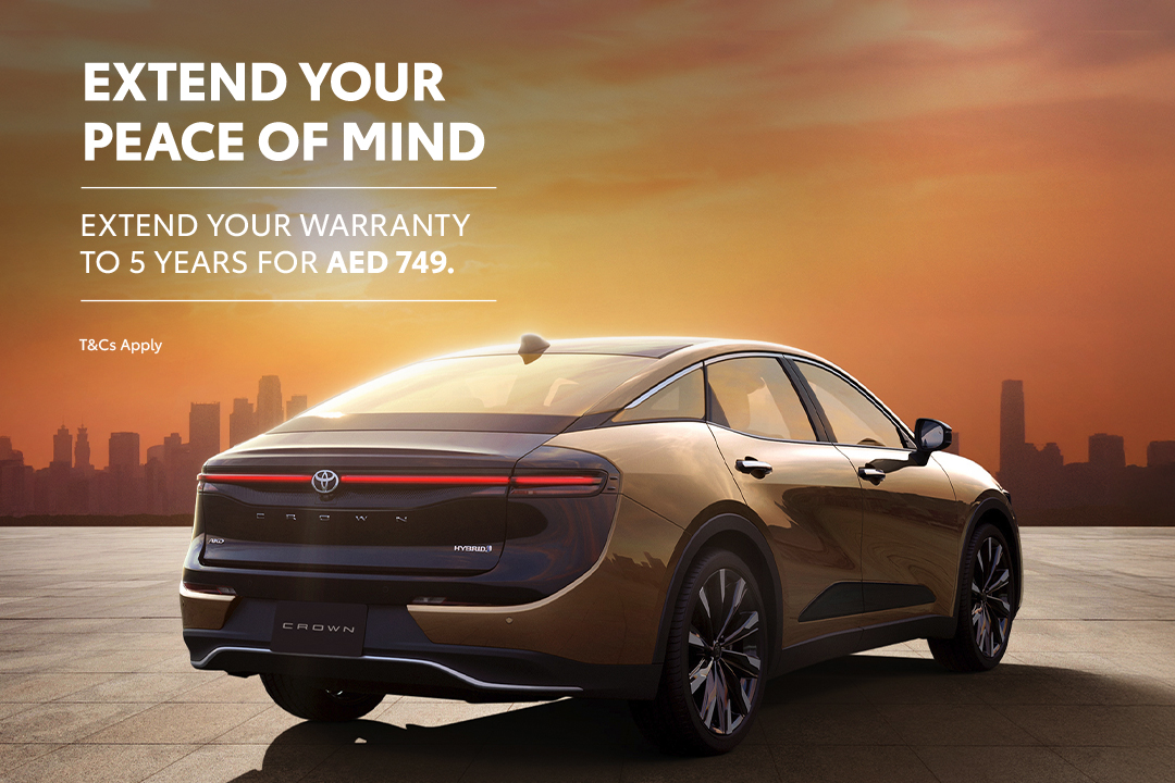 Get an extended warranty for just AED 749