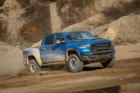RAM engine with hood open to show how to keep your engine from overheating