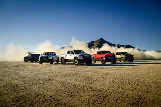 types of pickup truck