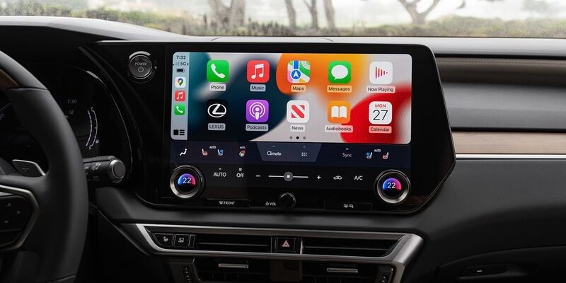 Lexus infotainment system