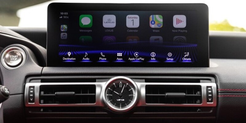 10.3 inch infotainment system