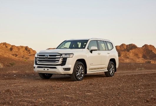 Toyota Land Cruiser White