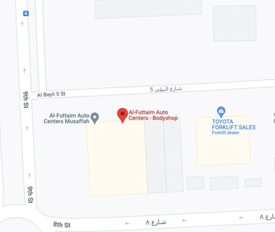 Abudhabi Musaffah Bodyshop