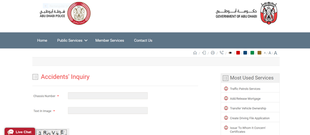 Official Abu Dhabi Police Website