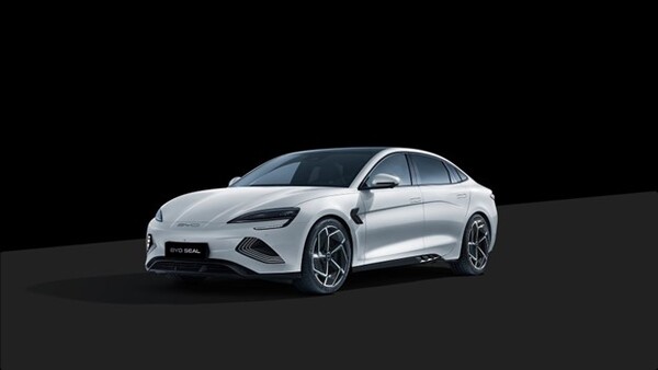 A 2025 BYD SEAL premium electric sedan